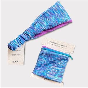 🆕 Sports Wrist Wallet & Headband